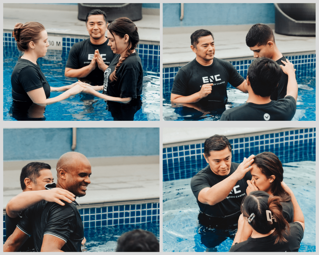 MEET THE FIRST BATCH OF WATER&nbsp;BAPTISMS